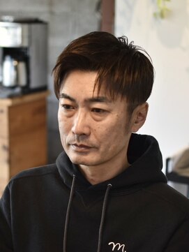 リム メンズヘア(LIM men's hair) 渋髪爽やかアップバング【メンズカット/倉敷/中島】