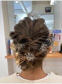 ヘアアレンジメント/20代30代/パーティー