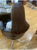 艶とまとまり重視◎上品ストレートロング/髪質改善