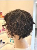 【フェリア柏の葉】ショートパーマ/レディースパーマ/強めパーマ