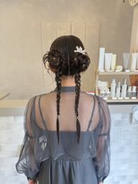 ジュエ ヘアー デザイン(Jue hair design)&nbsp;カチモリツインヘアセット/ヘアセット/ベージュカラー/20代/知立