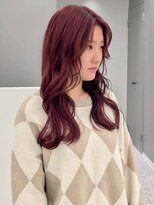 エニフォーイーストハム(Eni for eastham)&nbsp;艶髪カラー/レッドバイオレット/レイヤーカット