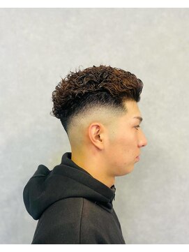 スター(STAR) 流行り★極道パーマ/バチキマスタイル/メンズ