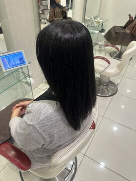 アース 岐阜店(HAIR&MAKE EARTH) ネイビーブラック