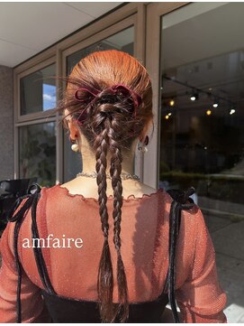 カチモリヘアアレンジ