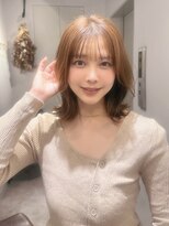 アリエッタ ギンザツー(ARIETTA GINZA2)&nbsp;ミディアム/レイヤーカット/透明感/ミルクティーブラウン