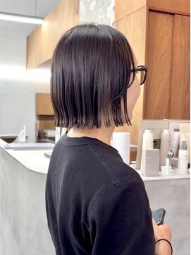アペロ 柏(Apero) 切りっぱなしボブ/外ハネボブ/髪質改善ストレート/柏美容室