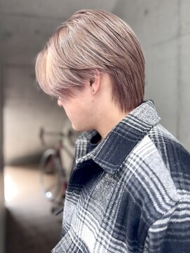 アニー(ANY) くすみベージュ×ハンサムショート