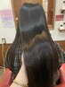 髪質再生の上位メニュー】まとまりが長持ち！髪質再生★縮毛矯正＋カット＋TR