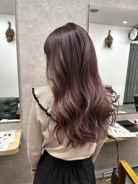 リベストバイジェービー 稲毛(li best. byjb) ピンクベージュ/アンブレラカラー/イメチェン/前髪[稲毛/稲毛駅]