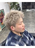 スパイキーショート（ミルクティーベージュ）ニュアンスカラー