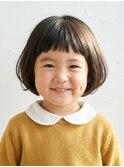 【キッズ・ショート】無邪気な愛されマッシュボブ