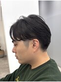 センターパート/ニュアンスパーマ/ダウンバング/藤沢美容院