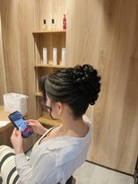 ソルビア ヘアセット(solvia)&nbsp;ふわふわボリュームお団子