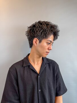 シュンギクヘアステイション(SHUNGIQ=HAIR STATION) ナチュラルスパイキーショート