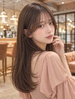 ウト(Uto)&nbsp;レイヤーカット/アッシュブラウン/韓国風/髪質改善/京都四条烏丸