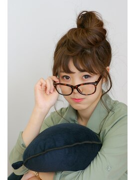 フーガ ニューヨーク 赤坂店(WHO-GA N.Y.) くせ毛カバーゆるふわおだんごヘアー　【赤坂　WHO-GA】