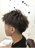 メリハリのある2ブロックのショート