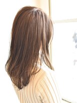 ヘアーエポック(hair epoque) 【宮下友宏】ブリーチで作る透け感ベージュ