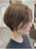 【カジュアルパーマショート】