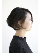 ポートレイト ヘアーデザイン(PORTRAIT hair design) ポイントカラーボブ