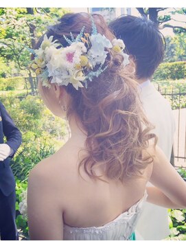 ブラウ ネイル パーティー(Blau Nail Party) 春の生花いっぱいスタイル