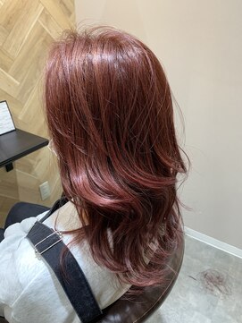 スタンド(STAND) チェリーピンク　アミノコンクカラー　髪質改善