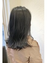カリン ハッピーヘアライフ 長吉長原店(carin happyhairlife)&nbsp;グレージュミディ