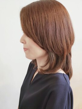 トップヘアー ガーデンヴィラ 安城(Garden Villa) エレガントボブレイヤーロングスタイル/ニュアンスカラー