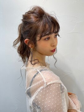 リベルタ(liberta) 小顔ゆるポニーアレンジ◎パーティー◎結婚式［liberta/植松