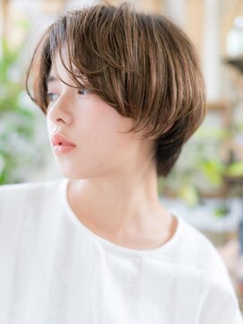 カバーヘア ブリス 上尾西口店(COVER HAIR bliss) ★美シルエットセンターパートハンサムショート20代30代40代★8