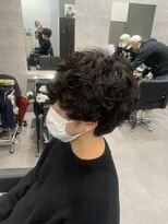 モダンメイド 四条烏丸(modern made)&nbsp;メンズパーマ髪質改善前髪ありイメチェン 20代30代40代50代
