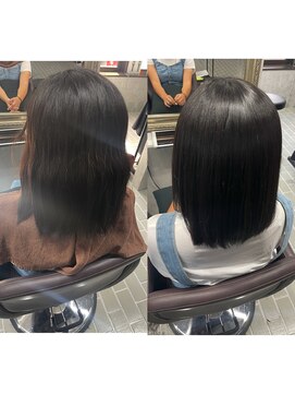 アヤメ 巣鴨店(ayame) 【ayame巣鴨】縮毛矯正_tokio _ボリュームダウン_巣鴨