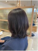 ミディアムレイヤー×グレージュ×20代30代