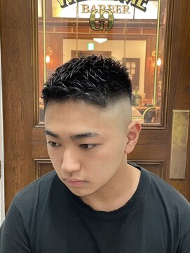 ヒロギンザバーバーショップ 新宿店(HIRO GINZA BARBER SHOP) フェードスタイル(理容室/メンズ/barber shop新宿店)