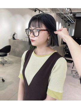 オールヘア(ALL HAIR) bob × inner gray.