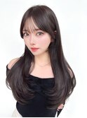 大人可愛いレイヤーカット ハイレイヤー 顔まわり 前髪カット