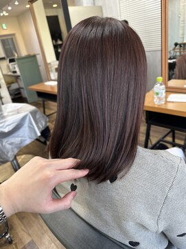 テーラヘアー 鎌ケ谷店(TELA HAIR) ナチュラルピンクブラウンカラー『TELAHAIR鎌ヶ谷』