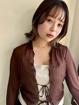 フランチェスカ(Francesca) スキバサミを使わないレイヤースタイル