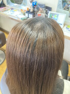 アキコ美容室 つむじ改善TOKIKATAカット【After】