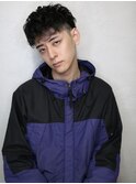 天神【BIRTH】アッシュブラック×カルマパーマ 13