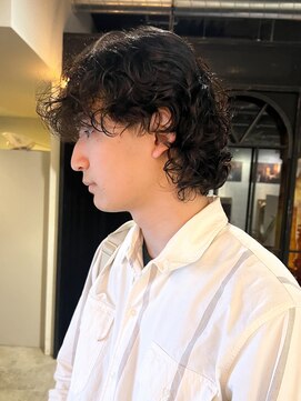 ノラ ヘアーサロン(NORA HAIR SALON) 【石山】癖っ毛活かしてBTSグクのハッピーパーマ風ヘア