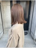 【武藤裕也】ミディアム×柔らかミルクティーカラー20代人気◎