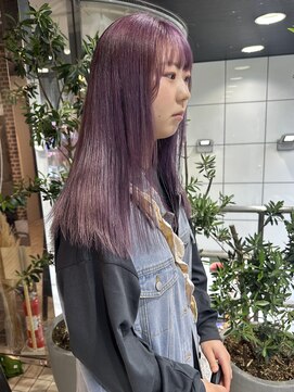 ヘアーアンドメイク ビス(HAIR&MAKE bis) 春にカラーしたい方必見！lavender color [加藤 玲]