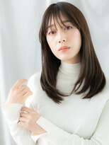 ドクターズ サロン ラブ(Dr's Salon LAB)&nbsp;暖色系カラー小顔ツヤ髪ニュアンスストレートn古河20代30代40代