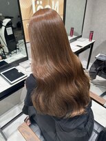 フォルテリノ ナゴヤ(FORTE Lino)&nbsp;イメチェン韓国前髪くびれ巻きレイヤーカットマロンブラウン