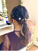 ルーズローポニー【新横浜/ヘアセット】