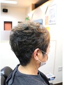 くせ毛ショート