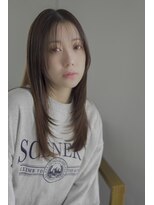 フィーカ(fiica) フェイスレイヤー　ナチュラルストレート　髪質改善