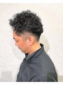 ４０代メンズヘア/メンズパーマ/スペインカール/カーリ―ヘア